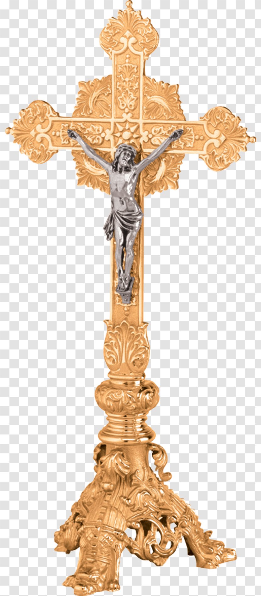 Altar Crucifix Cross Chalice - Sanctuary Transparent PNG
