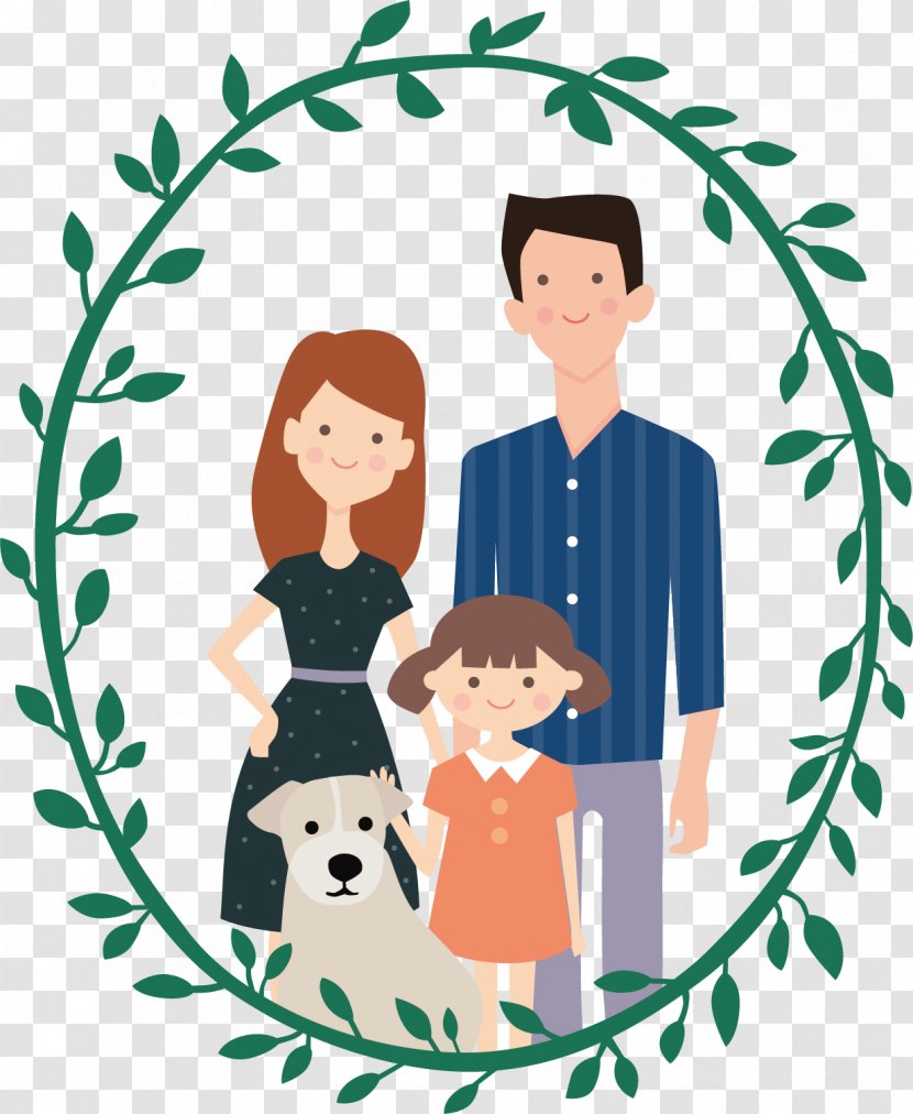 Dog Cartoon Animation - Smile - Vector Family Transparent PNG