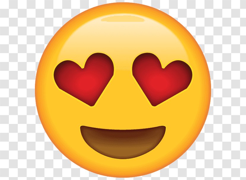 Emoji Eye Heart Emoticon Face - Wink Transparent PNG