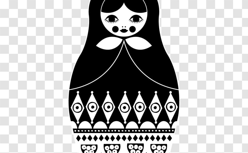 Matryoshka Doll Kokeshi - Silhouette Transparent PNG