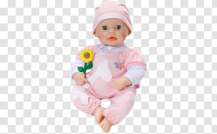 Baby Born Interactive Doll Infant Zapf Creation Toy - Toddler Transparent PNG