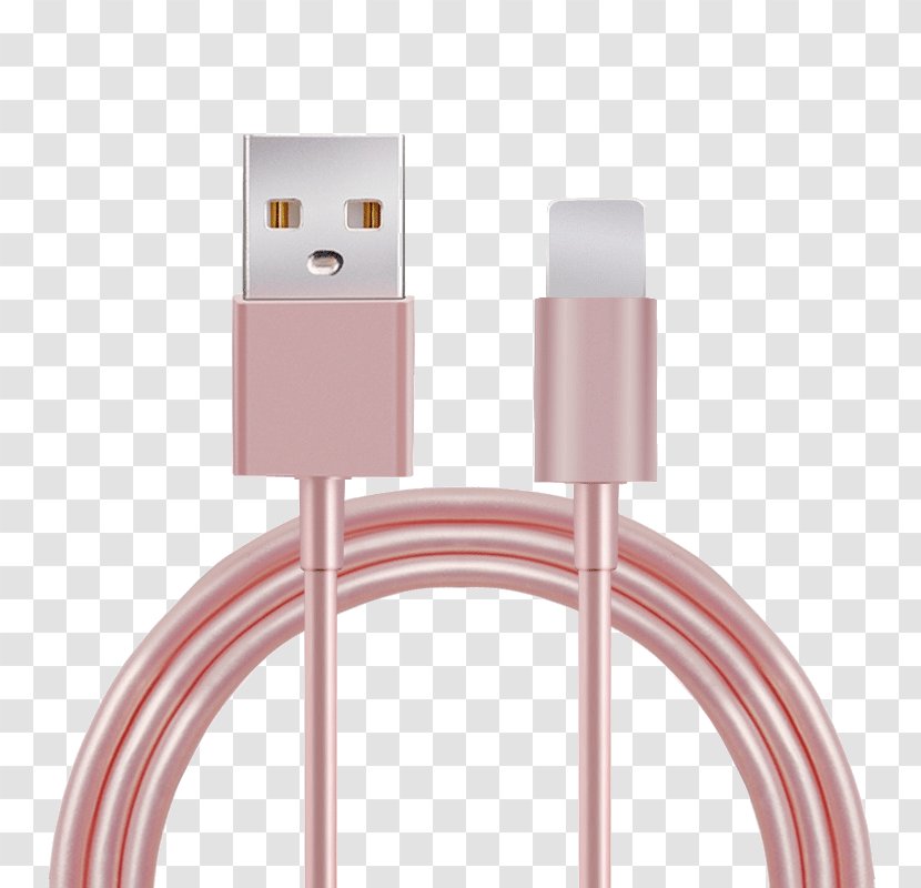 IPhone 5s 6 Plus Lightning - Data Cable Transparent PNG
