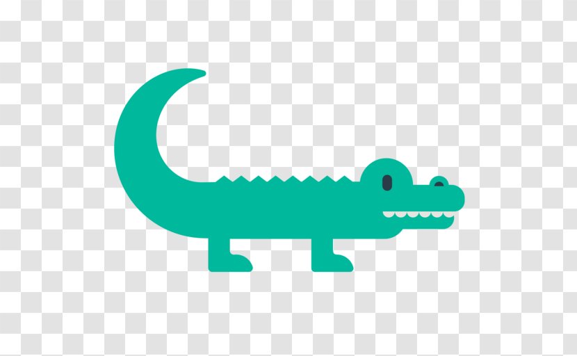 Reptile Crocodile Alligators Emoji Text Messaging - Organism Transparent PNG