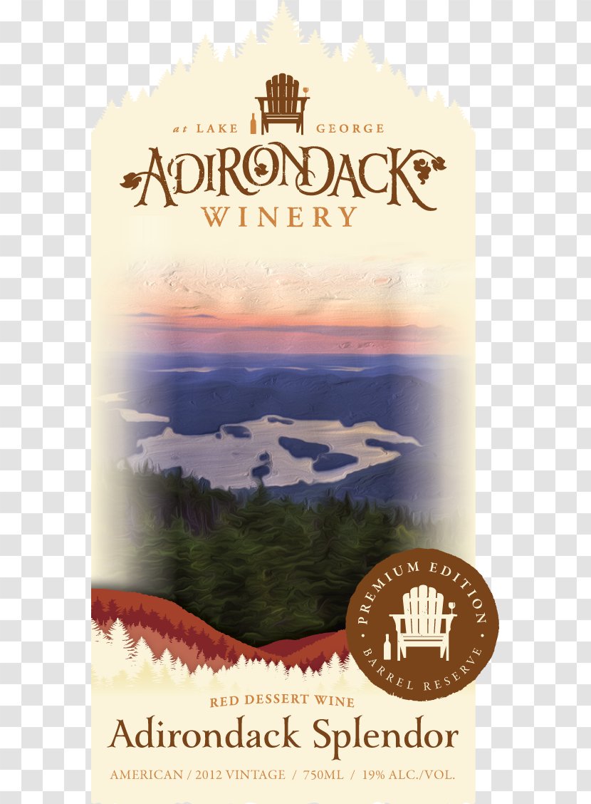 Adirondack Winery Dessert Wine Prospect Mountain Queensbury - Mountains Transparent PNG