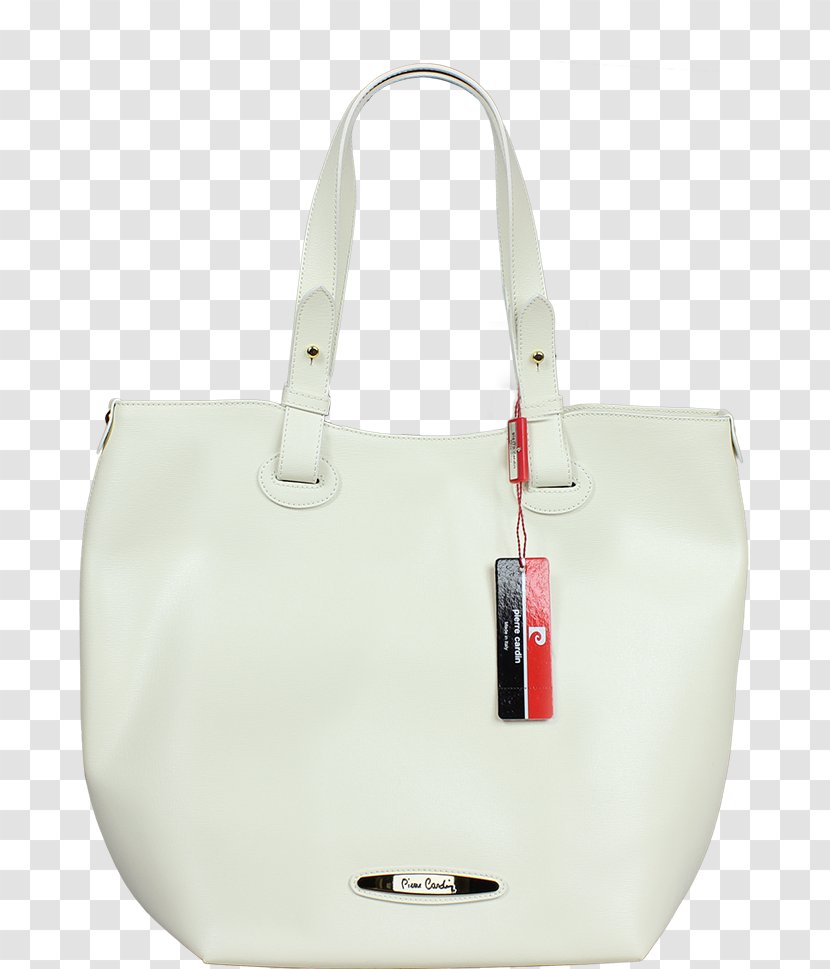 Tote Bag Shoulder M Handbag Leather Strap - Beige Transparent PNG