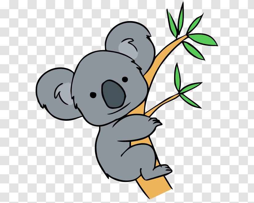 Koala Clip Art - Carnivoran - Free Web Page Clipart Transparent PNG