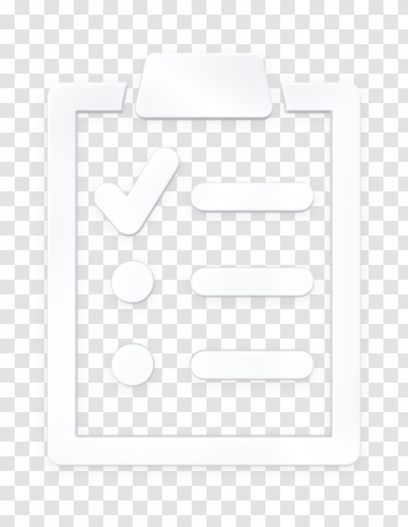 Icon Clipboard With A List Icon Shopping Mall Icon Transparent PNG