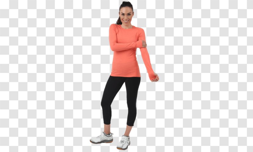 Leggings T-shirt Shoulder Sportswear Physical Fitness - Human Leg Transparent PNG