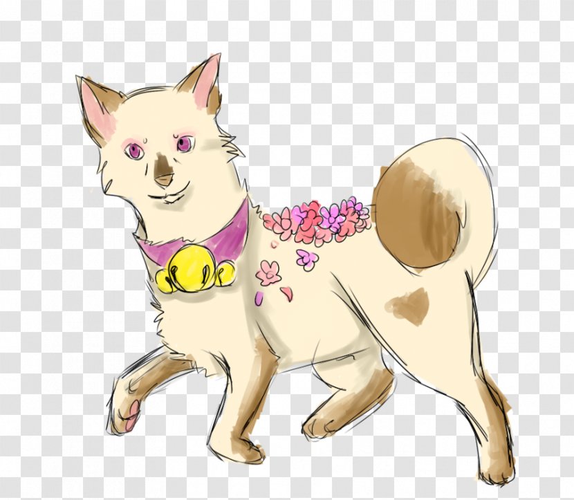 Chihuahua Whiskers Kitten Puppy Dog Breed - Flower Transparent PNG