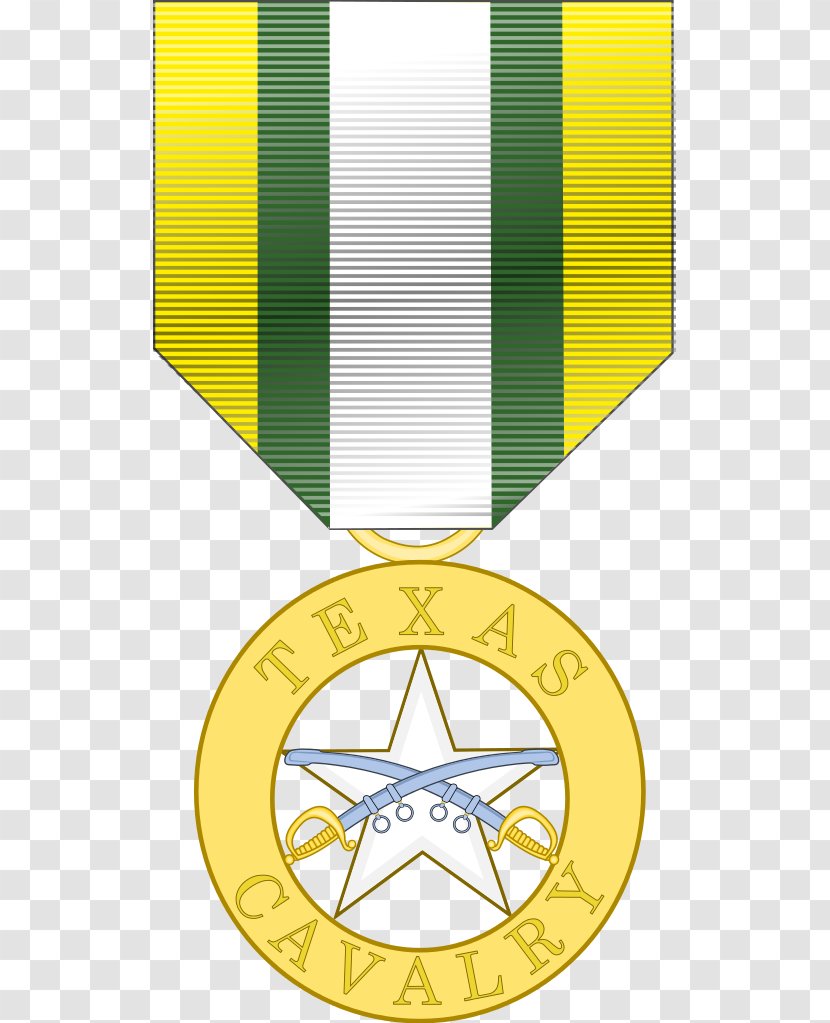 Texas Cavalry Service Medal Military Forces - Text - Elements Transparent PNG