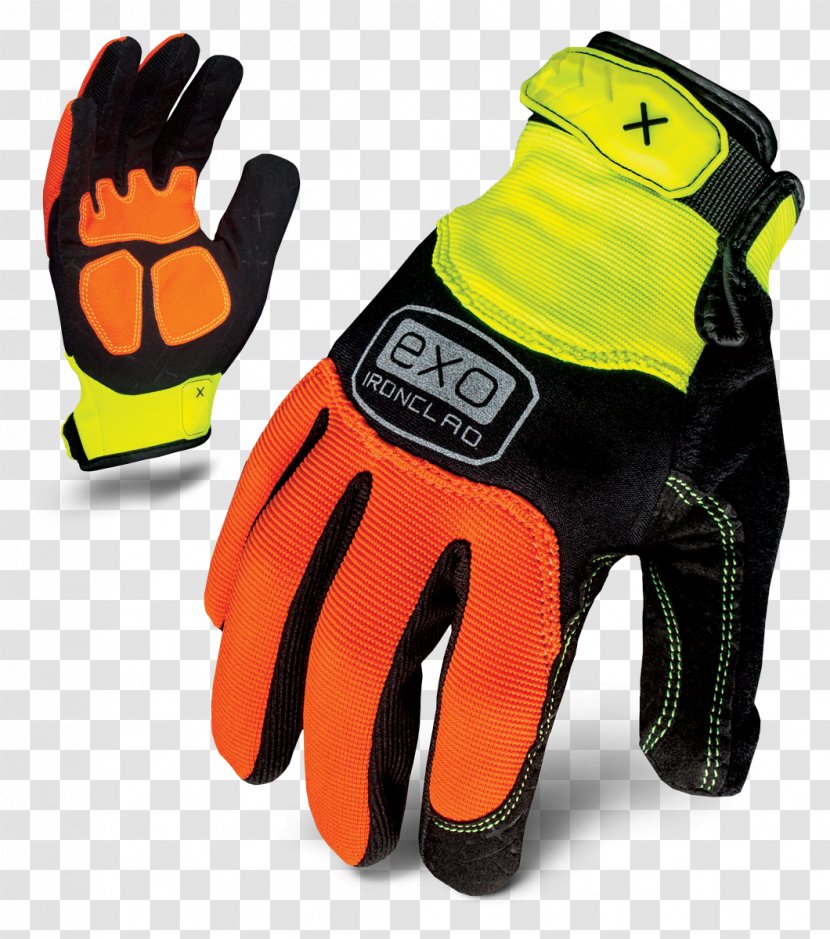 T-shirt Glove High-visibility Clothing Schutzhandschuh - Artificial Leather Transparent PNG