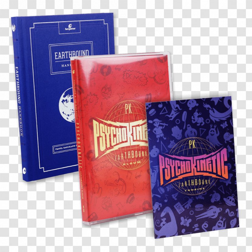 Psychokinetic: EarthBound Fanzine Brand Book Transparent PNG