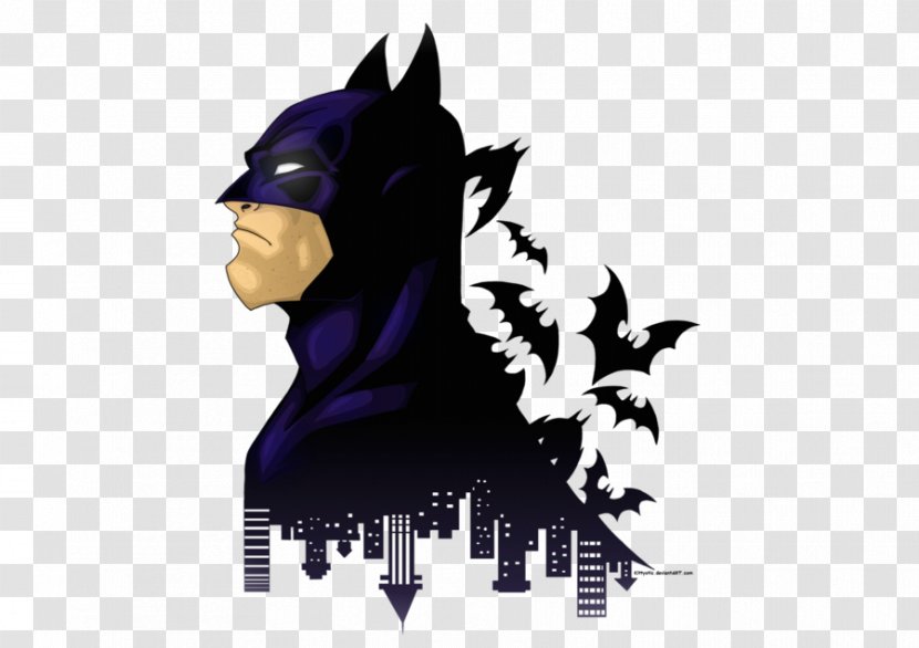 Batman DC Comics Art - Credit - Bat Signal Transparent PNG