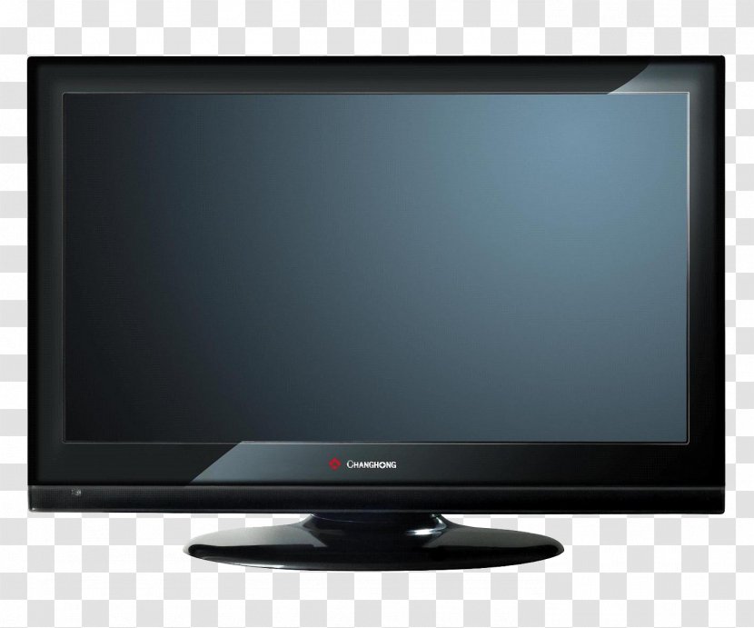Television Set Liquid-crystal Display Computer Monitor - Liquidcrystal - LCD TV Wall Supports One Slim Body Transparent PNG