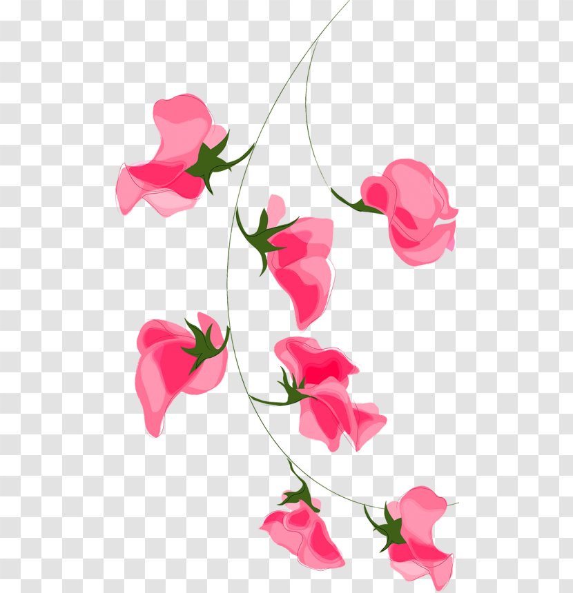 Pink Flowers Rose Red - Yellow - Artificial Flower Transparent PNG