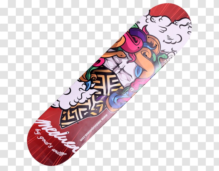 Skateboard - Flower - Juice Spot Transparent PNG
