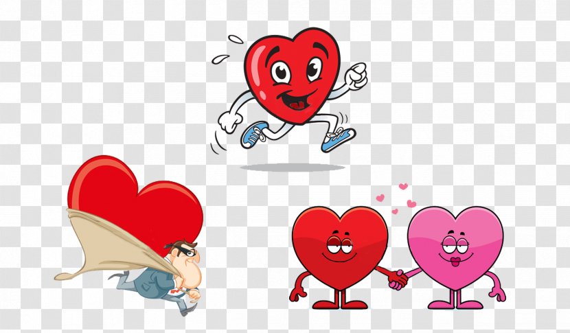 Heart Valentines Day Love - Valentine's Transparent PNG