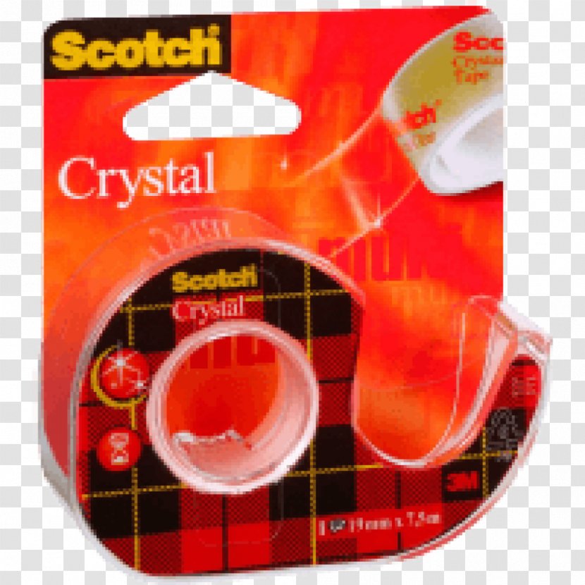 Adhesive Tape Scotch 3M Crystal Magic - Ribbon Transparent PNG