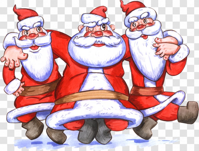 Ded Moroz Santa Claus Christmas T-shirt New Year - Snowman Transparent PNG