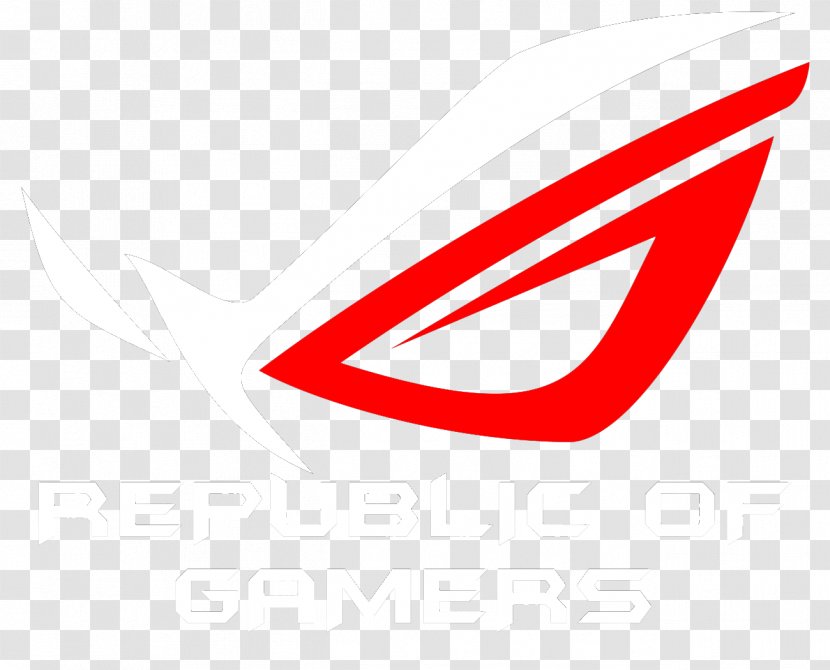 Logo Republic Of Gamers ASUS Desktop Wallpaper - Shop Background Transparent PNG