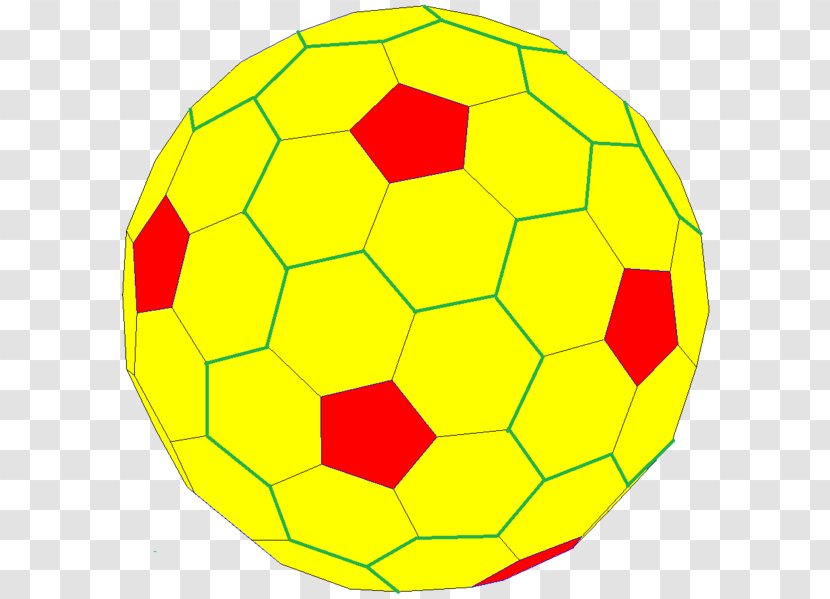 Truncated Pentagonal Hexecontahedron Polyhedron Truncation Snub Dodecahedron - Sports Equipment - Face Transparent PNG