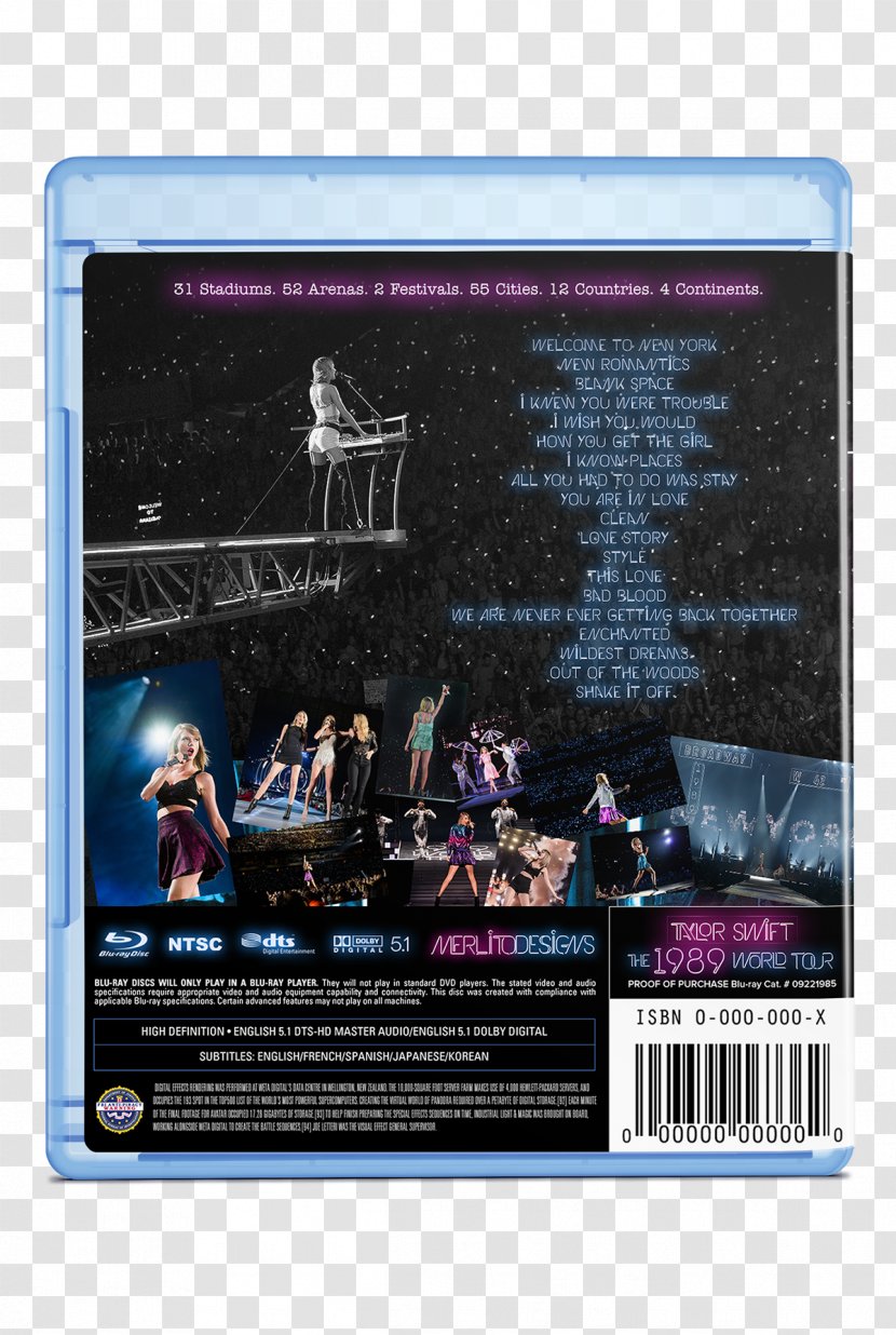 The 1989 World Tour Live 0 Clean I Knew You Were Trouble - Philippine Swiftlet Transparent PNG