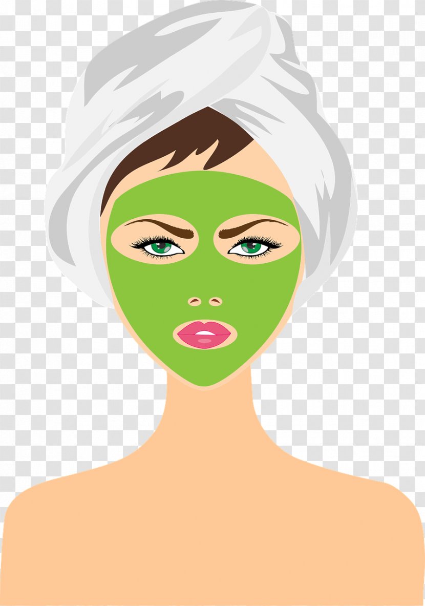 Skin Care Human Mask Face - Flower - Scars Transparent PNG