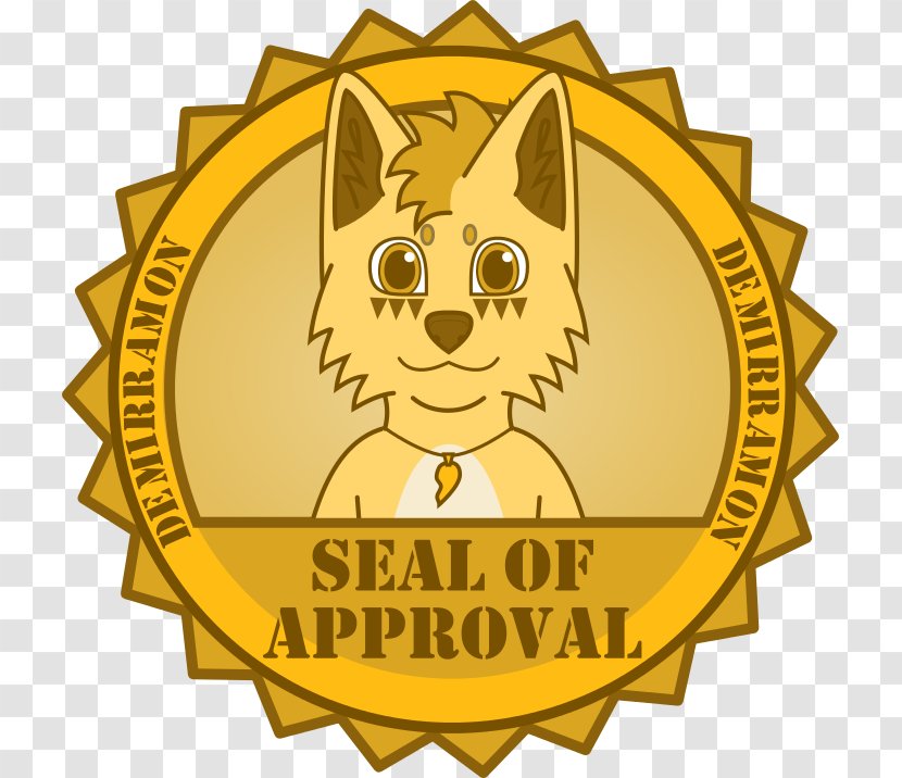 Cat Digital Art Royalty-free - Brand - Seal Of Approval Transparent PNG