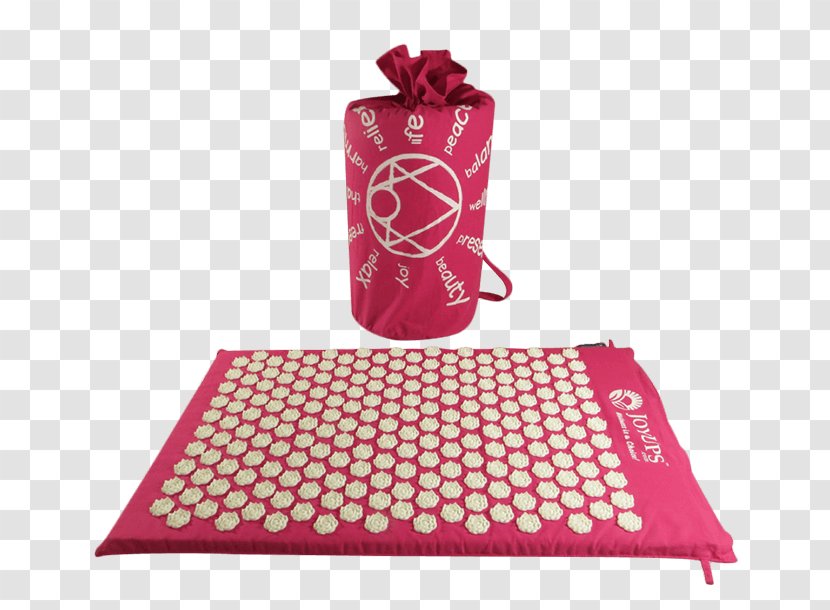 Acupressure Mat Sleep Acupuncture - Red Transparent PNG