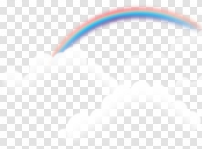 Brand Circle Angle Pattern - Rectangle - Rainbow Clouds Transparent PNG