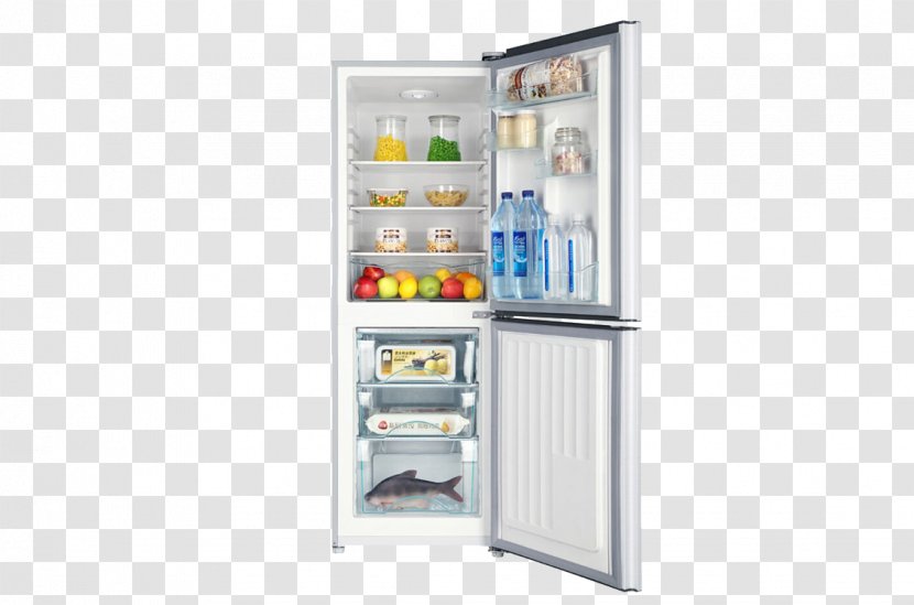 Refrigerator Haier Refrigeration Hot Water Dispenser Home Appliance - Cold - Energy-saving Frozen Silence Transparent PNG