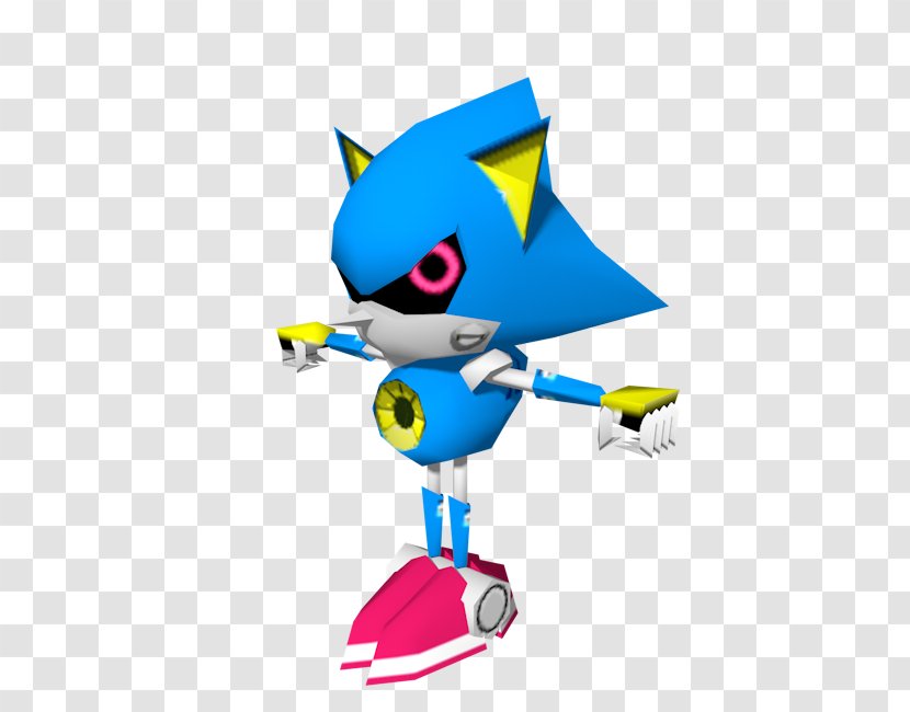 Sonic The Hedgehog 2 Metal Adventure Low Poly - Yellow Transparent PNG