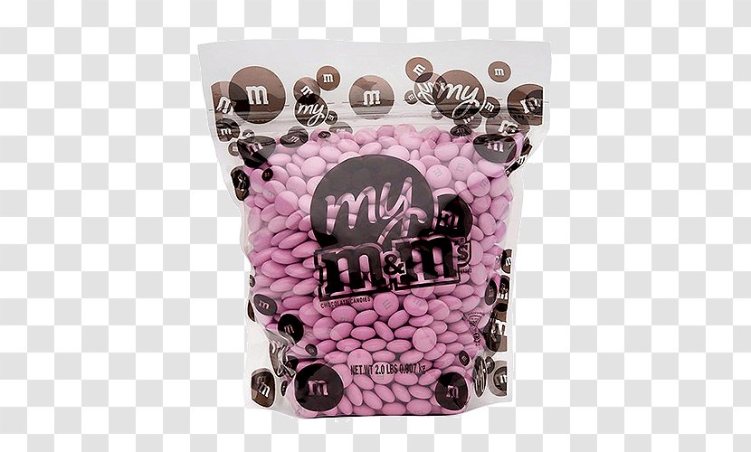 Mars Snackfood M&M's Milk Chocolate Candies Candy White Bar - Container - Pink Transparent PNG