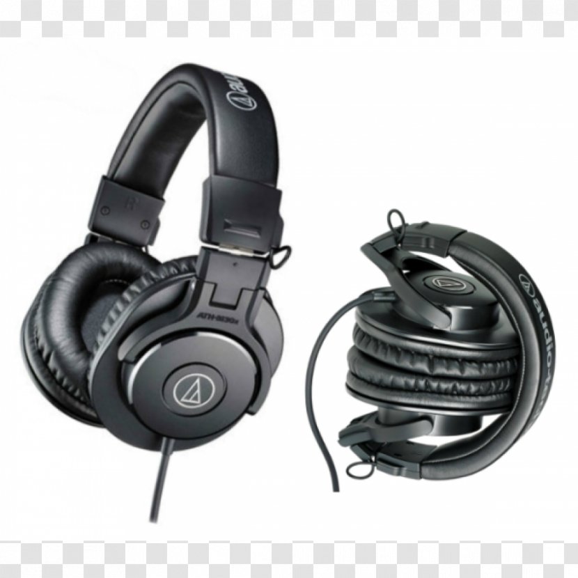 Audio-Technica ATH-M30 Headphones ATH-M40x ATH M30X Transparent PNG