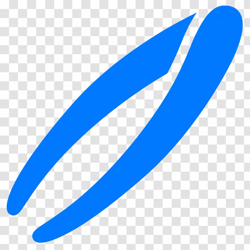 Line Angle Logo Clip Art - Blue Transparent PNG