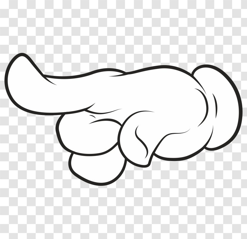 Index Finger Drawing - Monochrome - Animation Transparent PNG