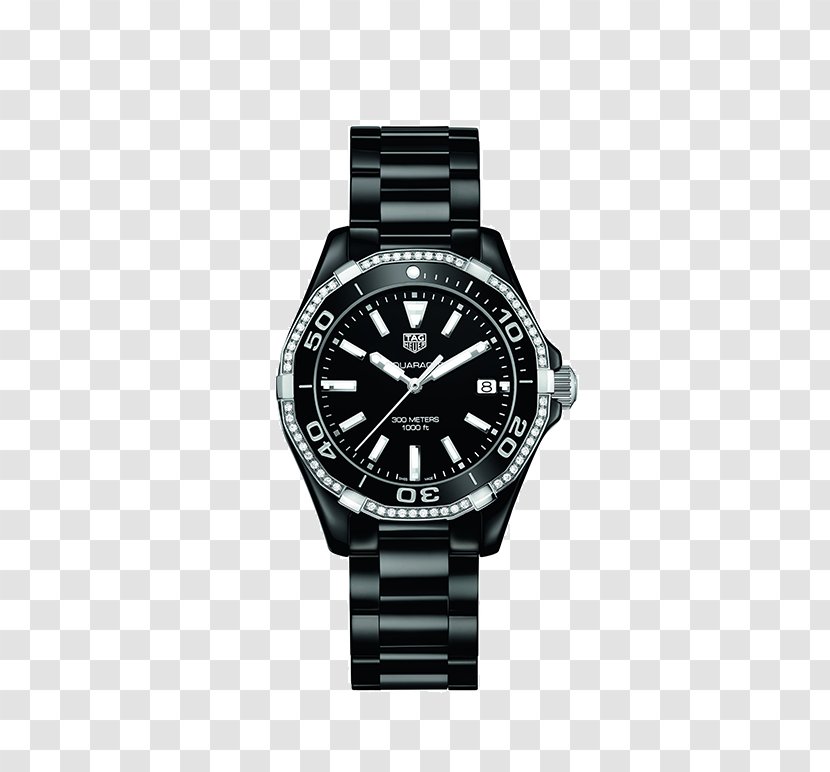 TAG Heuer Aquaracer Watch Jewellery Chronograph - Strap Transparent PNG