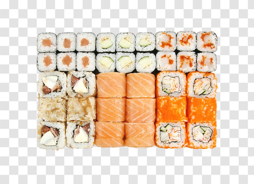 California Roll Sushi Makizushi Japanese Cuisine Pizza Transparent PNG