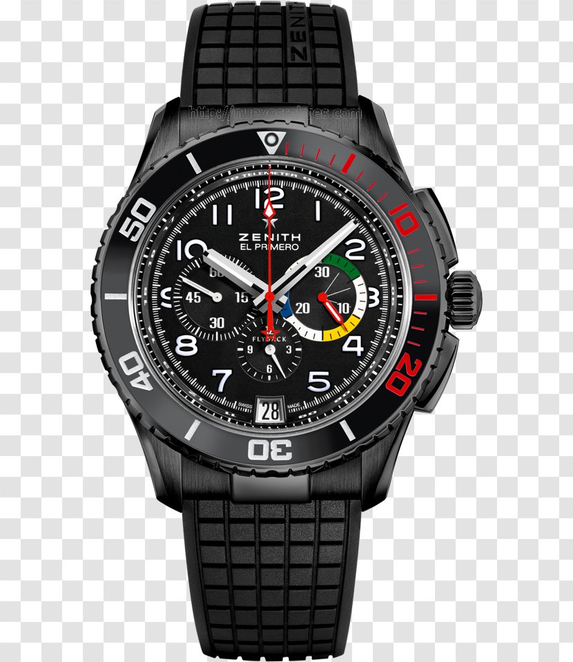 Omega Speedmaster Zenith Flyback Chronograph Watch Eco-Drive - Tienda Deportiva La 22 Transparent PNG