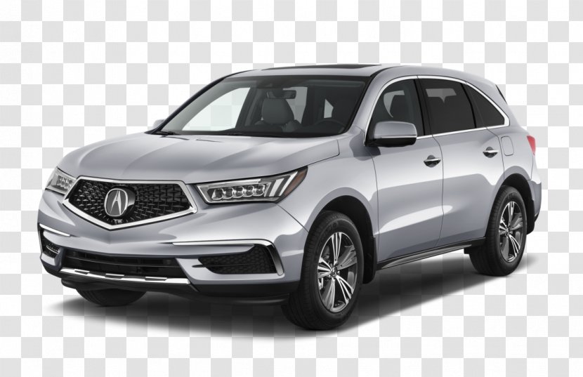 2018 Acura MDX Car Luxury Vehicle Sport Utility - Hot Leasing Transparent PNG