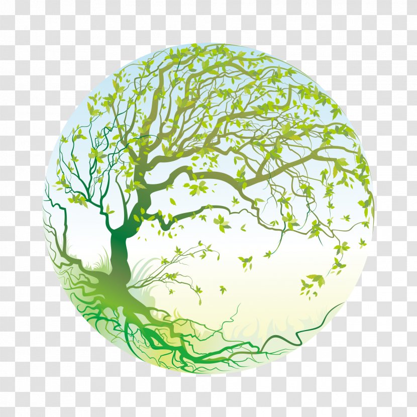 Season - Illustration - Spring Trees Transparent PNG