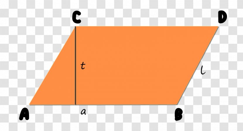 Bangun Datar Square Triangle Rectangle Trapezoid - Orange - Marbel Transparent PNG