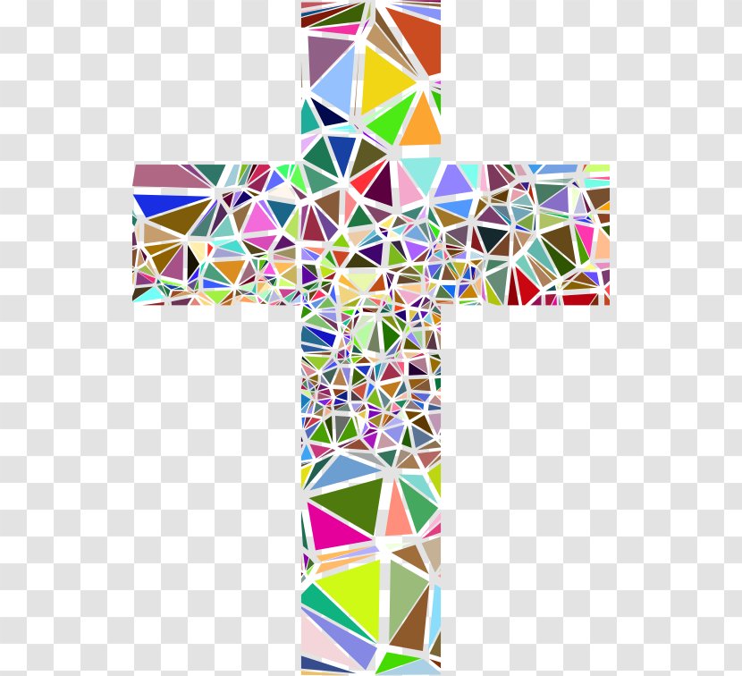 Stained Glass Window Clip Art - Symbol - Poly Vector Transparent PNG