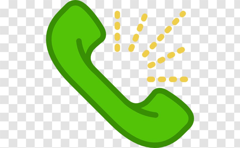 Telephone Call Ringing Symbol - Green Transparent PNG