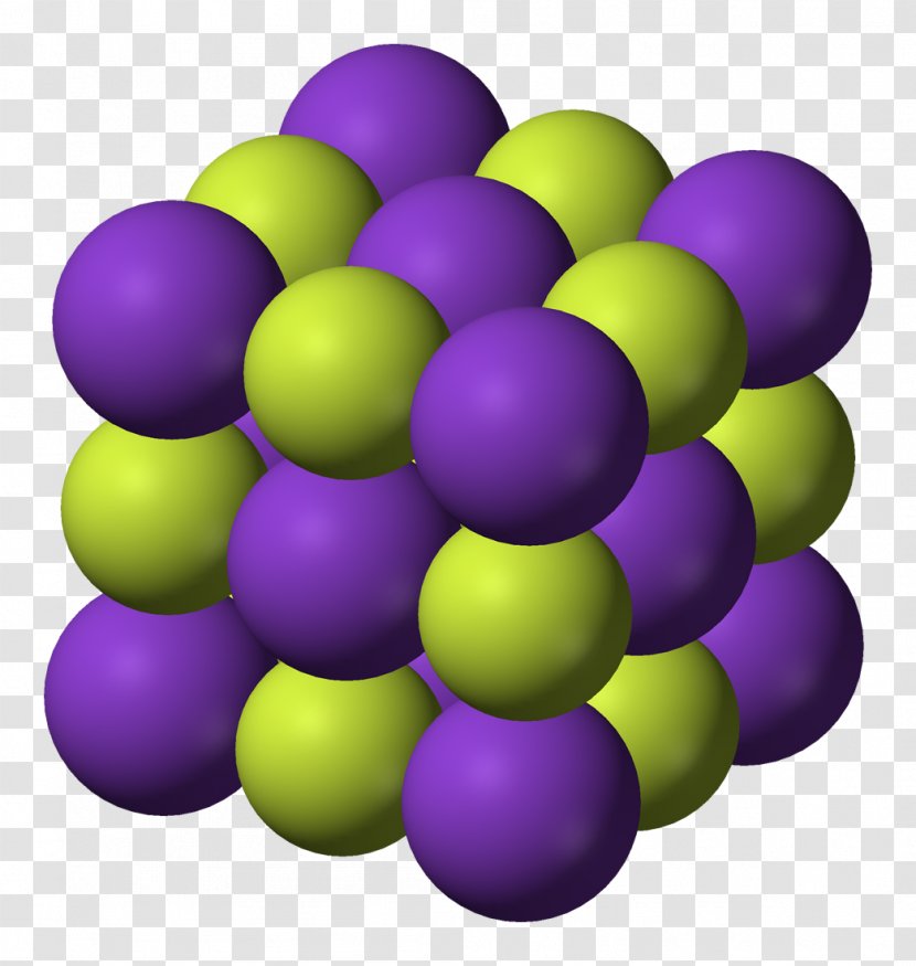 Potassium Fluoride Crystal Structure Hydrofluoric Acid Hydrogen - Cell Transparent PNG