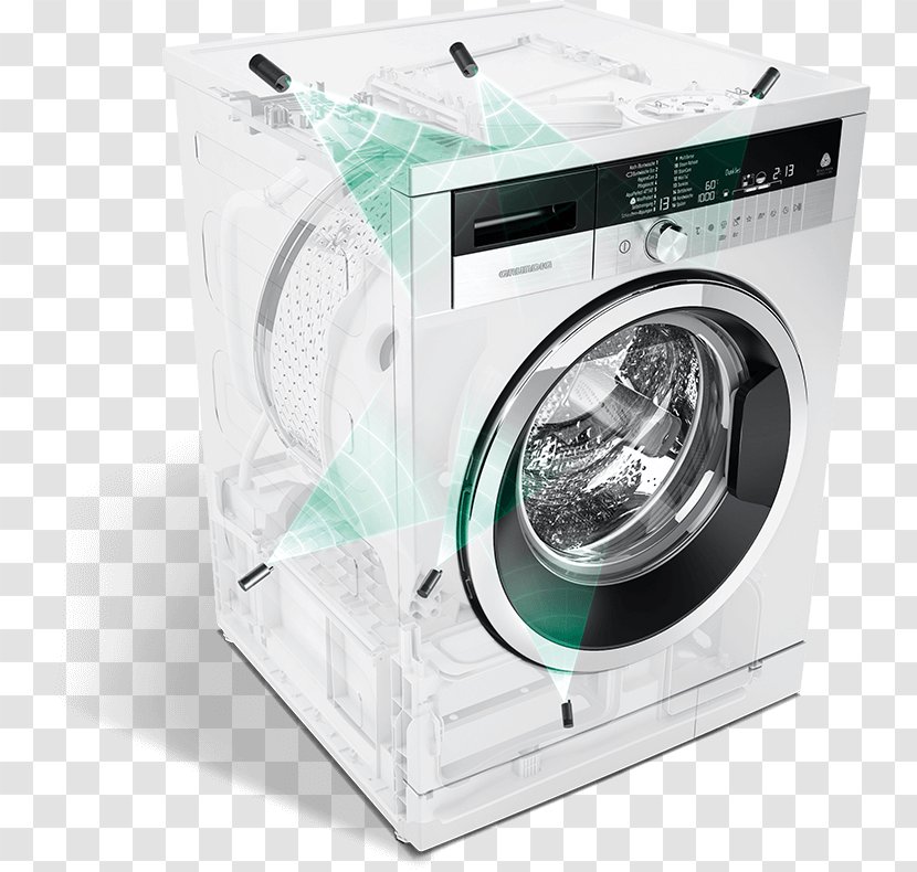 Washing Machines Laundry Clothes Dryer Textile - Ecodesign - Sense Of Technology Transparent PNG