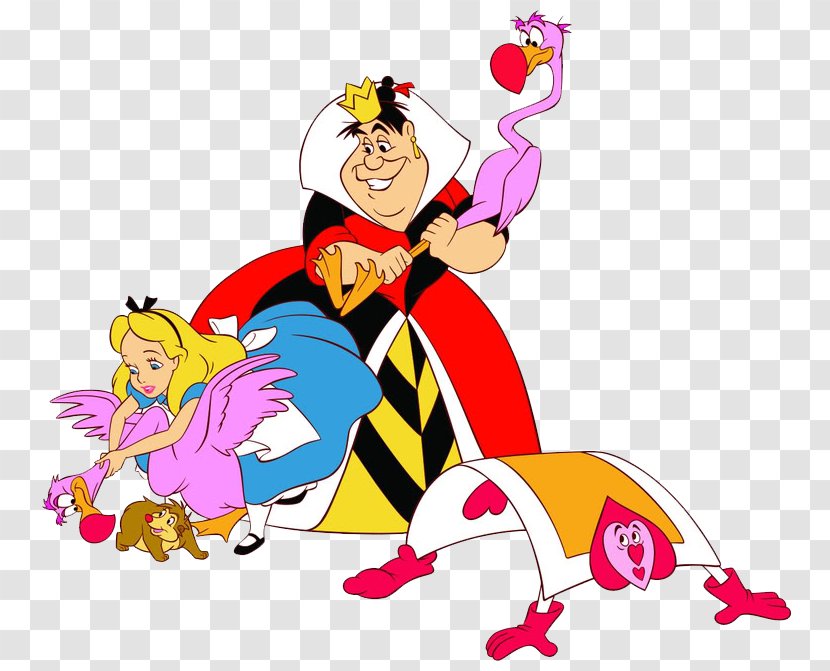 Alice's Adventures In Wonderland The Mad Hatter Queen Of Hearts March Hare Cheshire Cat - Youtube - Croquet Pictures Transparent PNG