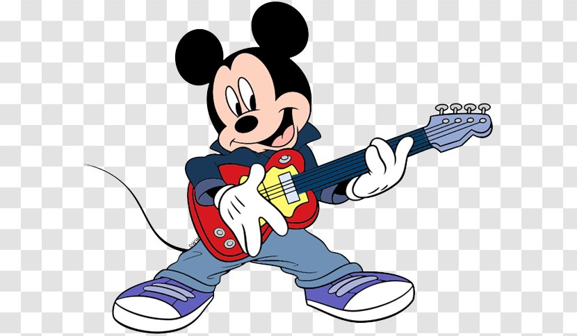 Mickey Mouse Minnie Goofy Guitar The Walt Disney Company - Christmas Gift Transparent PNG