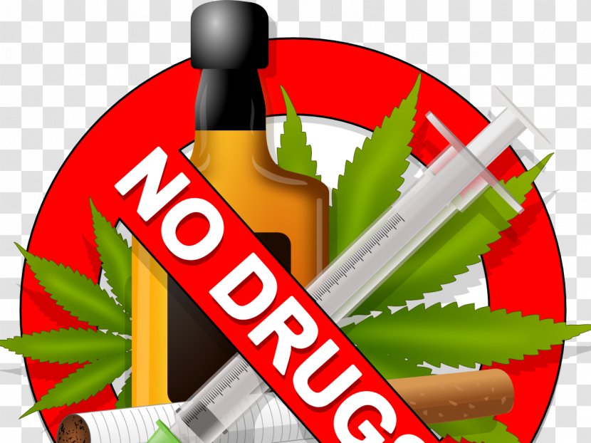 Drug Test Just Say No Substance Abuse Clip Art - Partnership For Drugfree Kids - Cannabis Transparent PNG