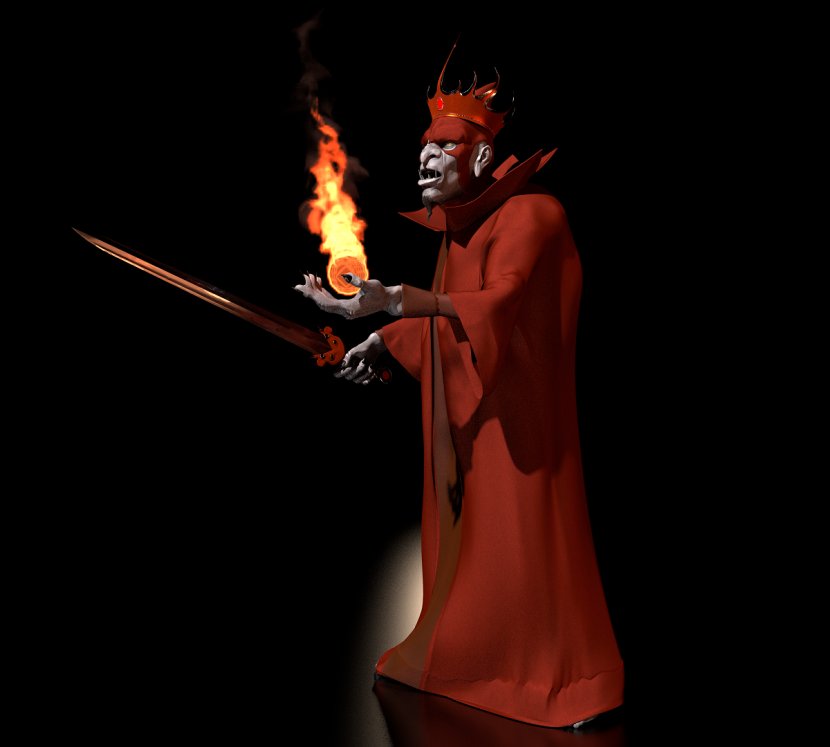 Desktop Wallpaper Red Wizard - Fire Transparent PNG